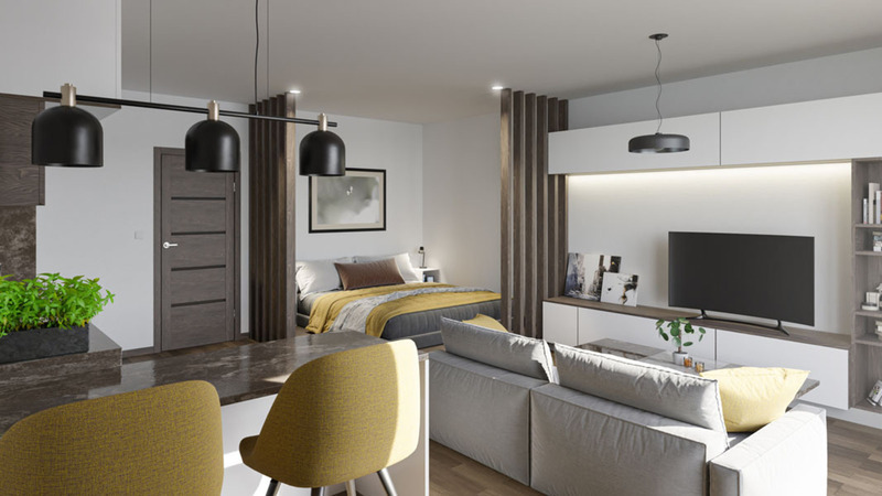 Exkluzivní byt 1+kk s chytrou domácností a fotovoltaikou v projektu Modřínová - Třebíč